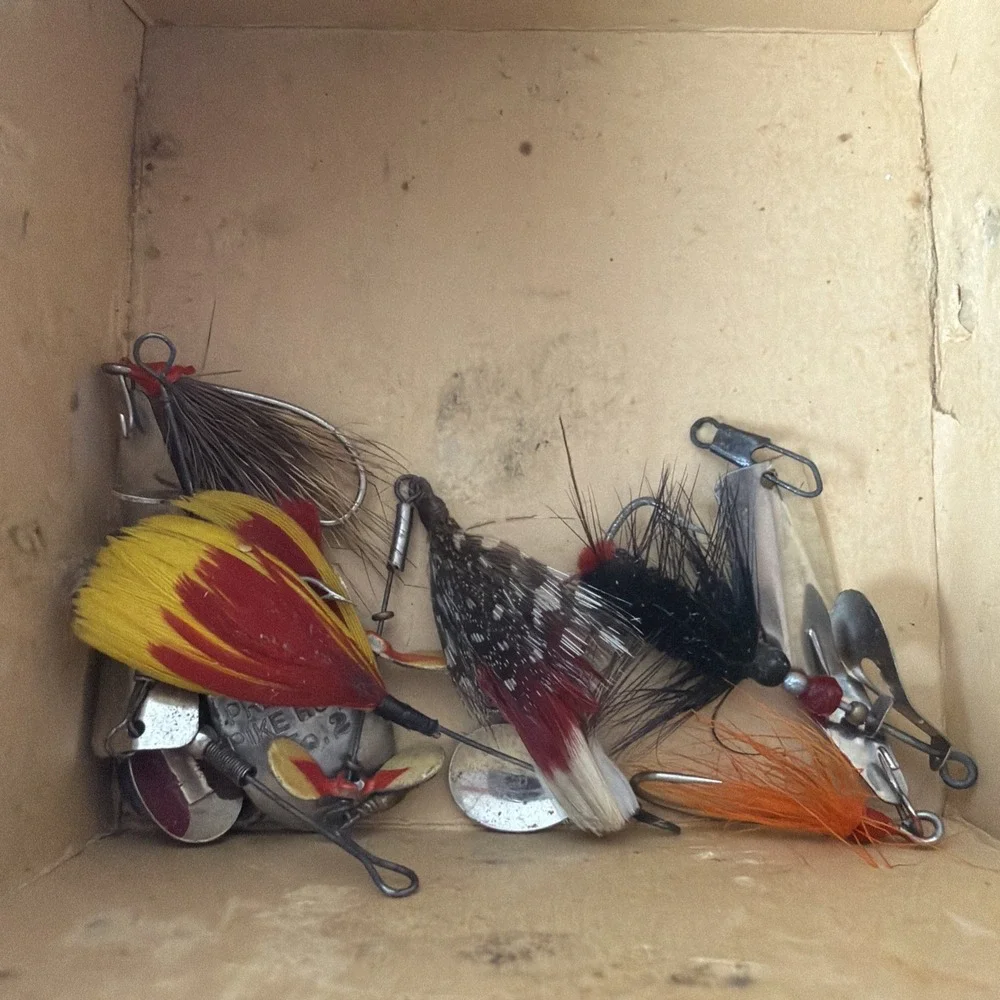 Oren O Matic Fly Reel With Original Box No 1140 With Lures